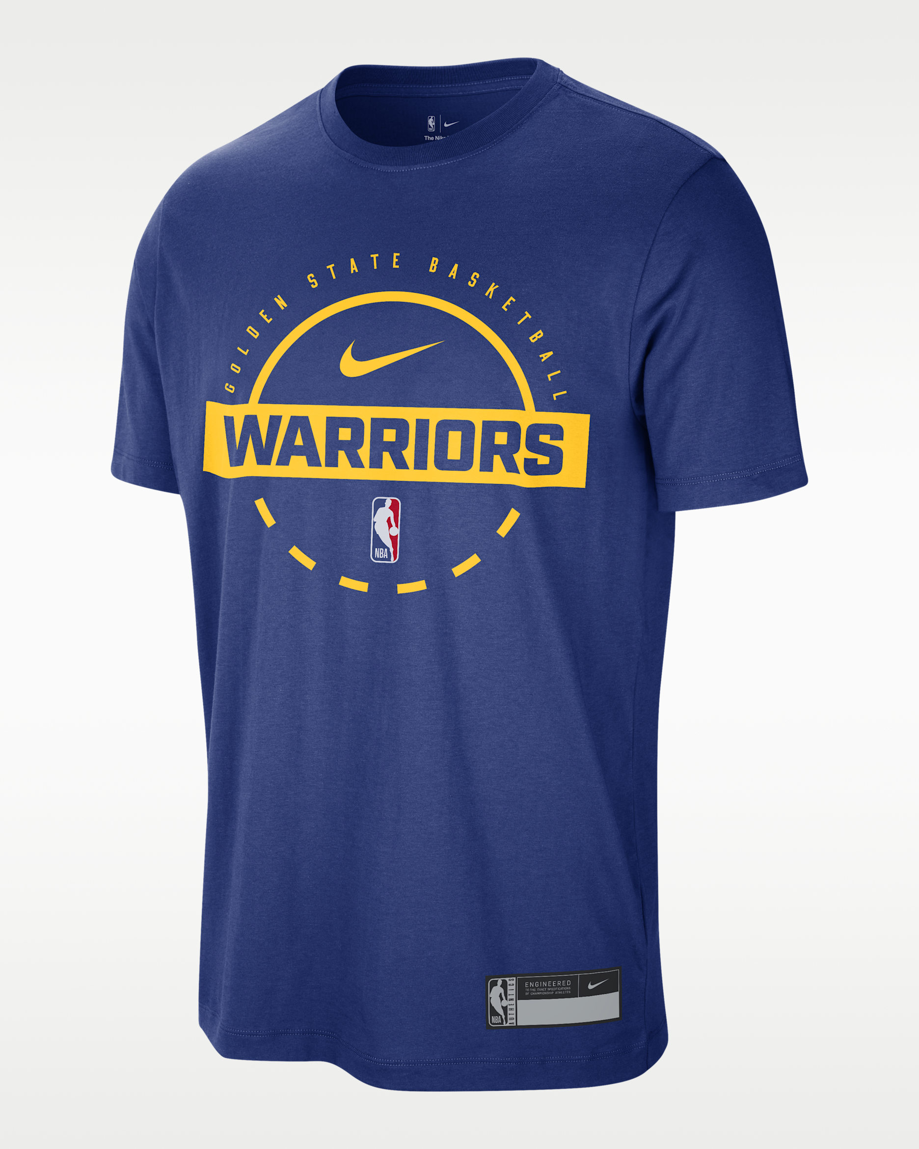 Golden State Warriors Authentics Men's Nike Dri-FIT NBA Practice T